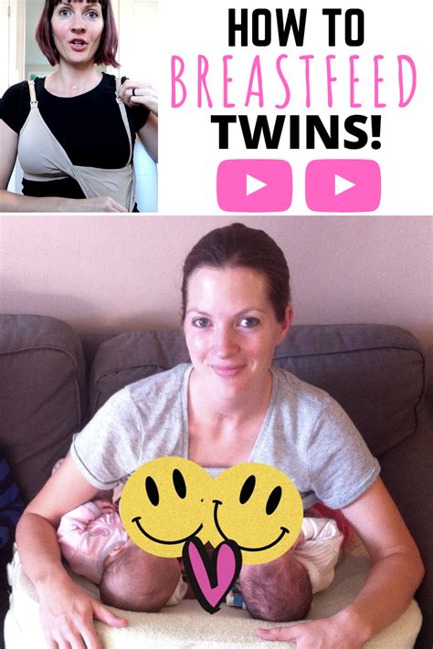 How To Tandem Breastfeed Twins Breastfeeding Nursing Pillow