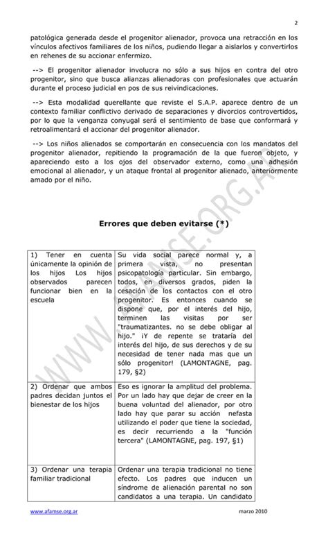 Que Es El Sindrome De Alienacion Parental Pdf