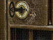 Jail Cell Door Lock and Key Close Up Photograph by Paul Ward