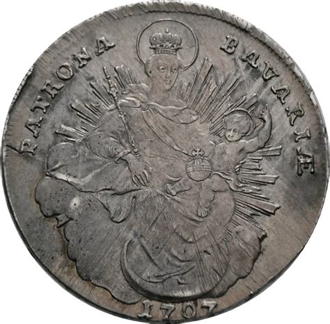 Bayern Taler 1795 99 Karl Theodor Madonnentaler In Vz KM 600 Aus Silber