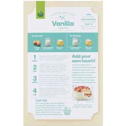 Woolworths Vanilla Cake Mix With Icing 450g Woolworths