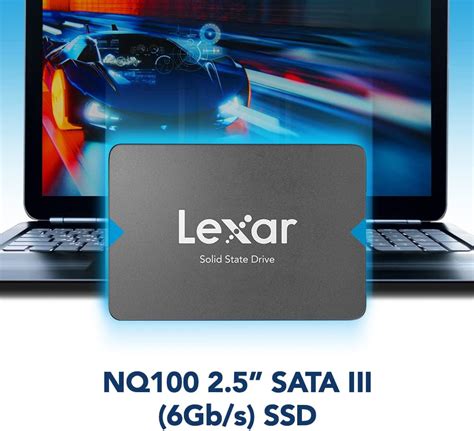 Lexar Nq100 240gb 25 Sata Internal Ssd Up To 550 Mbs Sequential