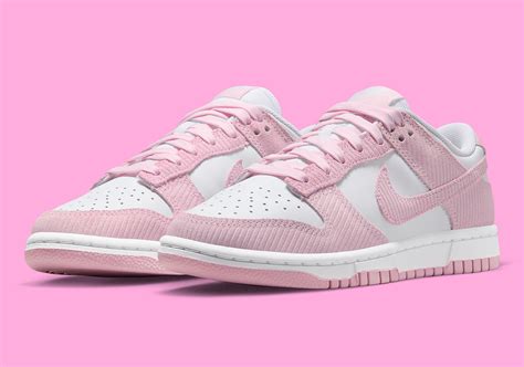 Nike Dunk Low "Pink Corduroy" FN7167-100 | SneakerNews.com