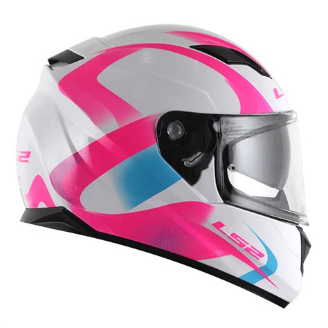 Capacete LS2 FF320 Stream Velvet Pink