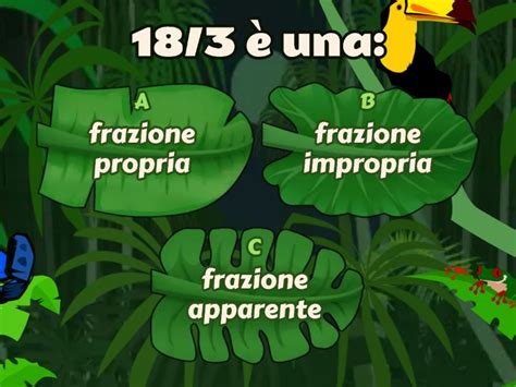 Frazioni Proprie Improprie Apparenti Quiz