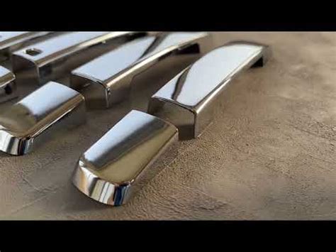 Nissan Qashqai J10 накладки на ручки дверей - YouTube