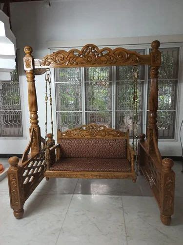 Antique Teak Wooden Stand Unjal With Carving At Rs 110000 Piece In