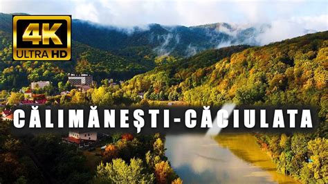 Calimanesti Caciulata Valcea România Filmare aeriana 4K YouTube