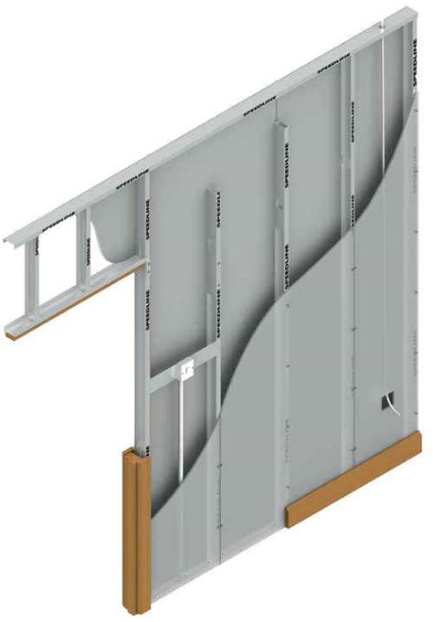 Speedline Single Frame Partition Systems Utilising British Gypsum