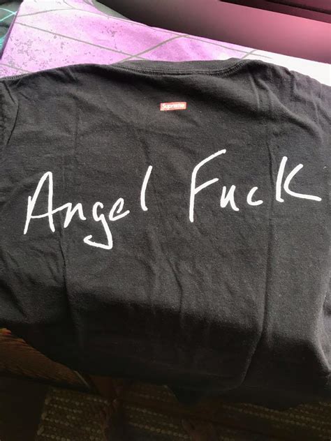 Supreme Misfits Angel Fuck Tee Men S Fashion Tops Sets Tshirts Polo Shirts On Carousell