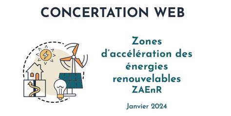 Concertation zones d accélération des énergies renouvelables ZAEnR