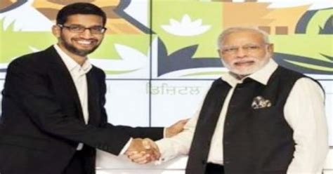 Pm Modi Interacts With Google Ceo Sundar Pichai Discussed Expanding