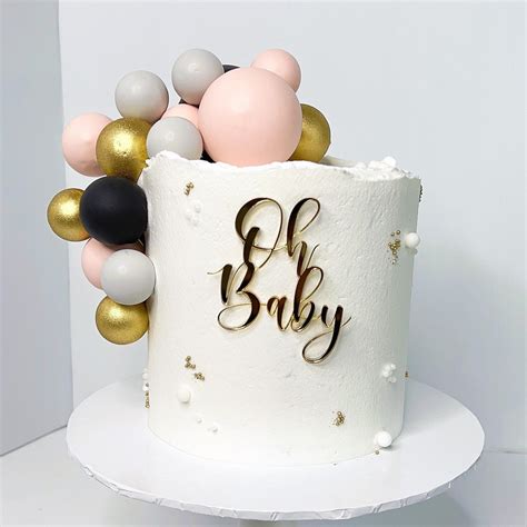 Neutral Baby Shower Cakes Atelier Yuwa Ciao Jp