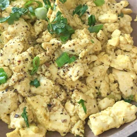 Best Vegan Tofu Scramble Easy Fluffy Eggy Simply Ceecee