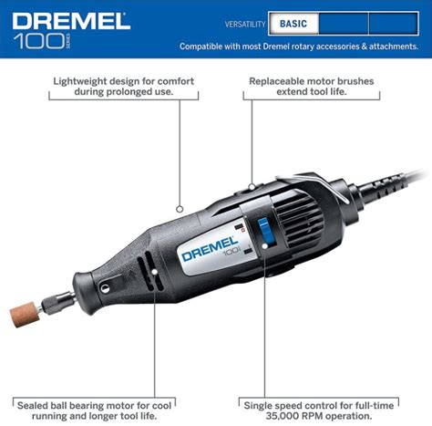 Dremel 100 N7 Single Speed Rotary Tool Kit Cbs Bahamas