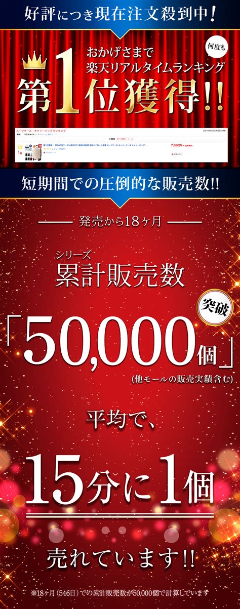 【楽天市場】第1位獲得【クーポンで最安6800円～】【正規店】現役ca監修 パイロット推奨 スーツケース キャリーケース 機内持ち込み