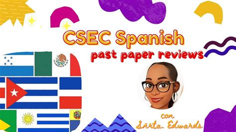 CSEC SPANISH P1 2019 YouTube