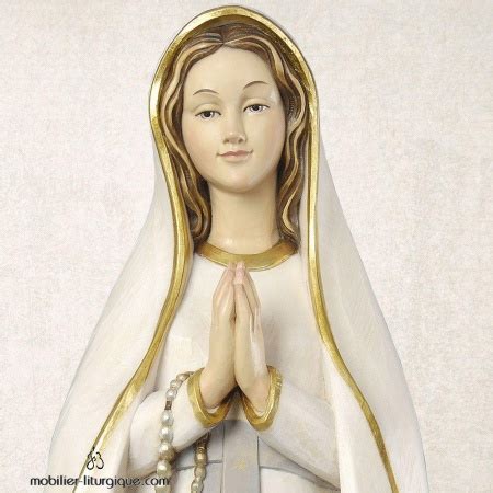 Statue Notre Dame De Lourdes En Bois D Cor