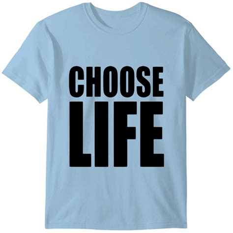 Choose Life Wham Retro S S T Shirt Sold By Touching Lorilyn Sku