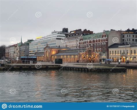 Opini O Da Cidade De Hels Nquia Finlandia Fotografia Editorial