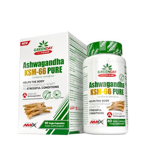 Amix Greendays Provegan Ashwagandha Ksm Pure Capsule