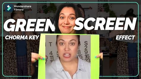 How To Change Face With Green Screen And Chroma Key Filmora Effect