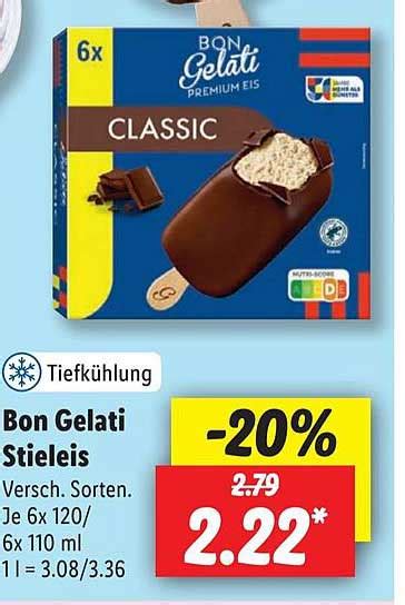 Bon Gelati Gestrudeltes Eis Angebot Bei Lidl