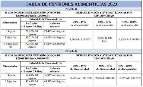 Pensi N Alimenticia Supa Ecuadorlegalonline