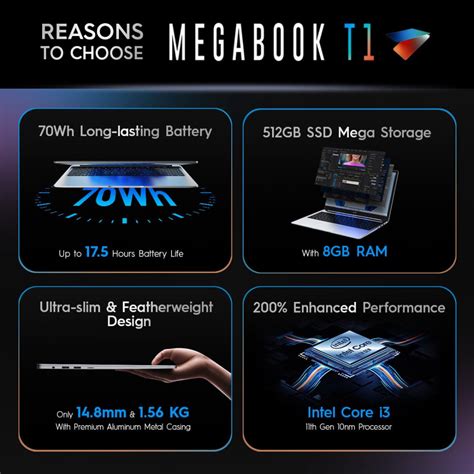 Tecno Megabook T1 Core i3 Laptop Price in India