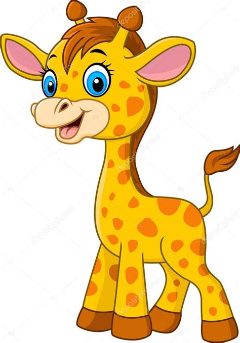 Cartoon Baby Giraffe Svg 187 Svg Images File