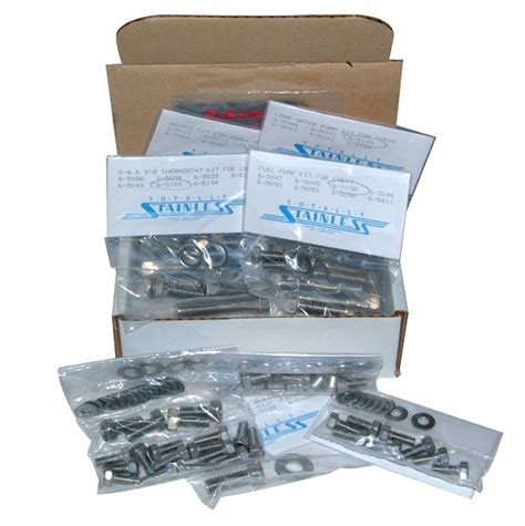 Totally Stainless Engine Bolt Kit