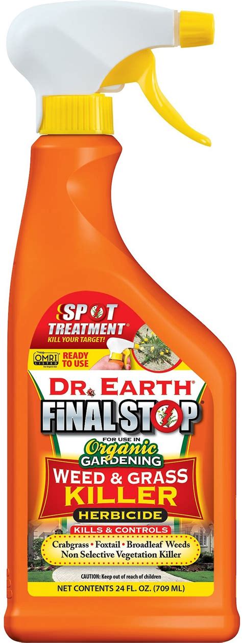 DR EARTH Final Stop Weed Grass Killer 24 Oz Bottle Chewy