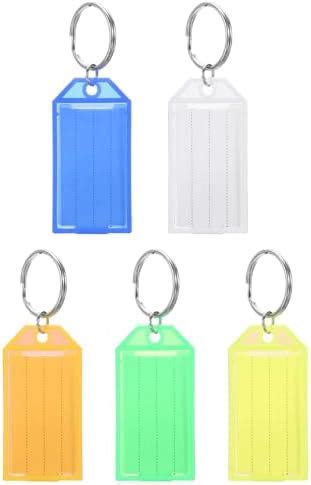 Amazon Uxcell Plastic Key Tag Key Identifiers With Split Ring