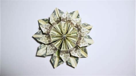 How To Make Origami Flowers Dollar Bill - Barry Morrises Coloring Pages