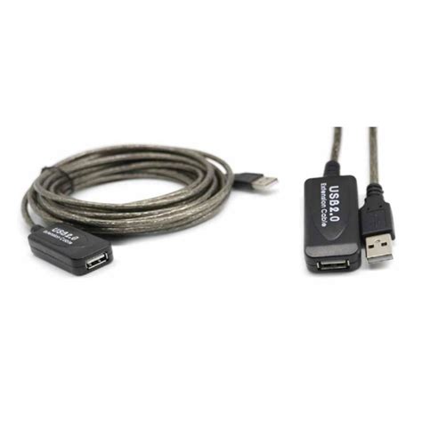 Ripley Cable Extension Usb Macho A Hembra Amplificador 5mts Dblue