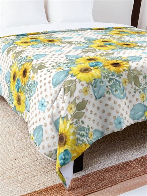 Sunflower Design Comforter Comforters Sunflower Design College