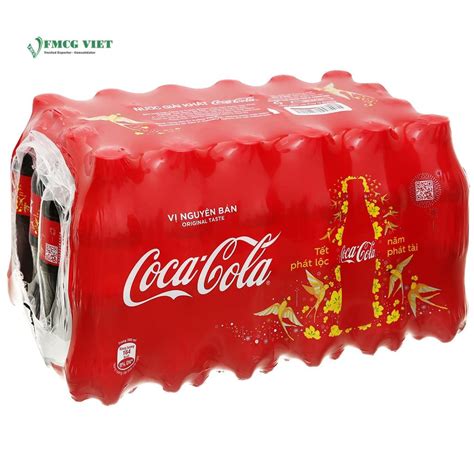 Coca Cola Coke Soft Drink 390ml X24 Bottle Wholesale Exporter Fmcg Viet