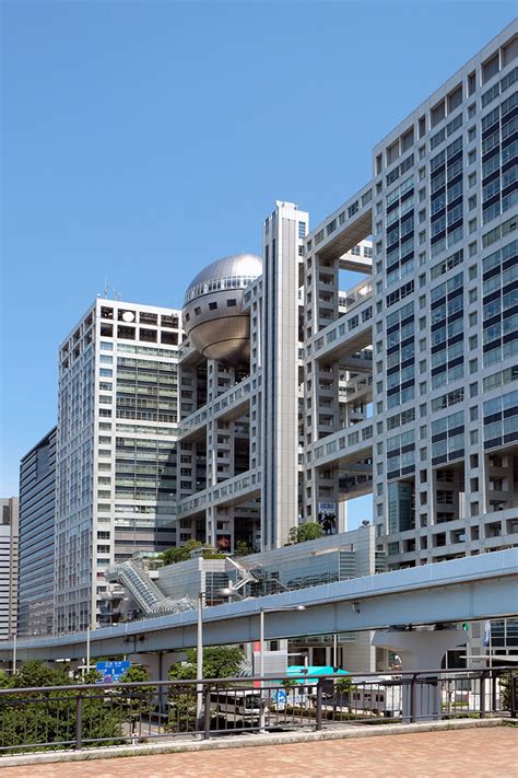 Archipictureeu Kenzo Tange Fuji Tv Headquarters Tokyo