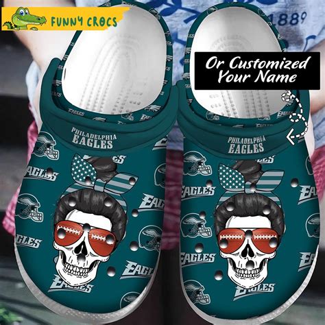 T The Comfort And Team Spirit With Nfl Philadelphia Eagles Crocs