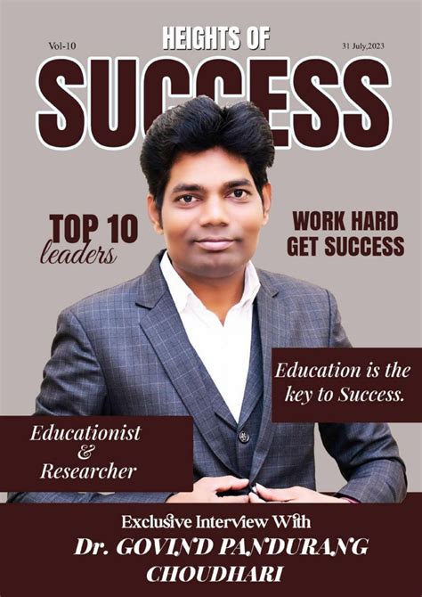 Heights Of Success Magazine Magazine - Get your Digital Subscription