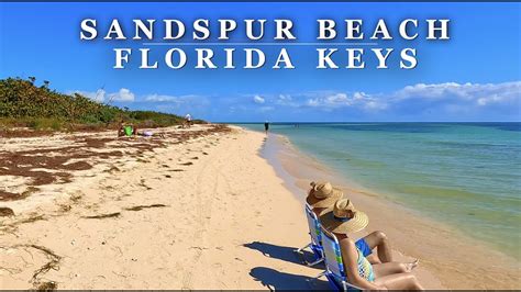 4K Sandspur Beach BAHIA HONDA FLORIDA KEYS Relaxing Scenic