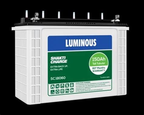 Luminous Shakti Charge Sc Tubular Battery Ah At Rs In