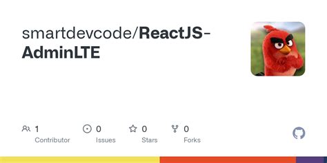 GitHub Smartdevcode ReactJS AdminLTE