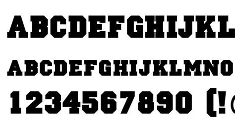 Letterman Solid Font Download Free / LegionFonts