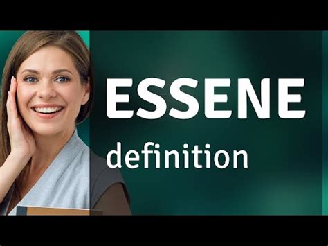 Essene • what is ESSENE definition - YouTube