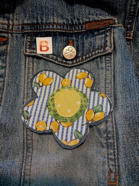 Patches for Jeans. Jean Patch. Retro Flower Power Denim Repair. Iron on ...