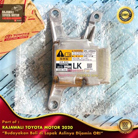 Jual Ecu Modul Sensor Airbag Innova Reborn Upseri Lk Srs Komputer