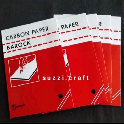 Jual Kertas Carbon Carbon Paper Merk Carbon Harga 1 Pack Shopee