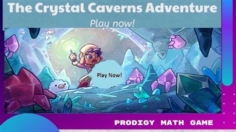 Prodigy Math Game Crystal Caverns Is Here In Prodigy Crystal