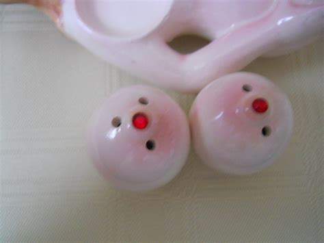 Naked Lady Salt And Pepper Shakers Vintage Collectible Japan